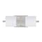Besa Lighting Paolo Vanity, Opal Matte, Satin Nickel Finish, 2x50W Halogen 2WS-787307-SN - alternate 1
